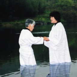 豊川での洗礼式